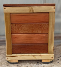 Load image into Gallery viewer, Cedar and pine planter
