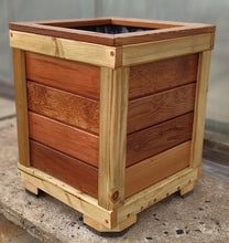 Load image into Gallery viewer, Cedar and pine planter
