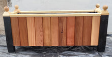 Load image into Gallery viewer, Large Cedar Trough Planter
