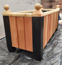 Load image into Gallery viewer, Large Cedar Trough Planter
